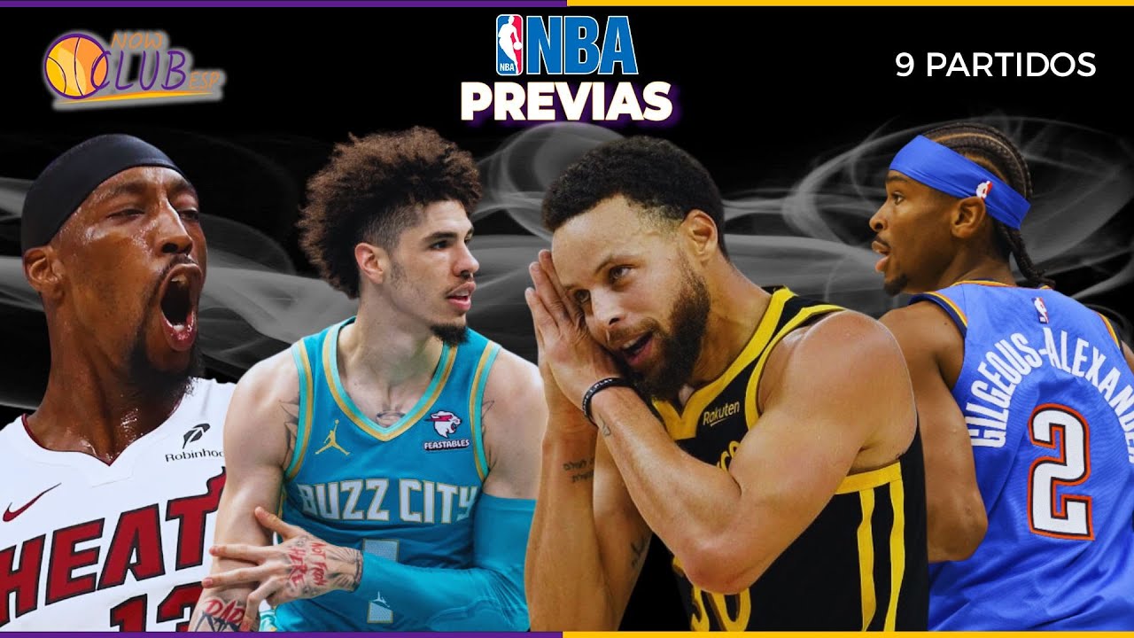 PREVIAS partidos NBA | 17.01.2026 | #86 STEPHEN CURRY y LAMELO aseguran SHOW; OKC PONEN la DIRECTA