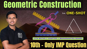 Geometric Construction IMP QUESTION Board exam | Class 10th  Maths 2 Chapter 4 One shot
