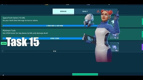 Space Tech Heist Task 15 | War Robots