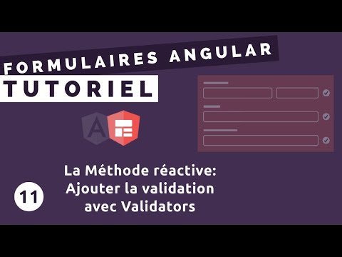 Vidéo: Qu'est-ce que la validation de formulaire en angulaire ?