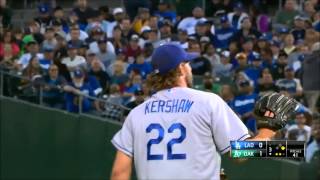Clayton Kershaw Slams Ball on Field, Throws It into Dugout in Frustration