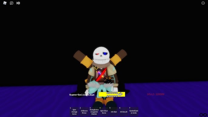 Underverse Ink Sans Fight (Obby Creator) 