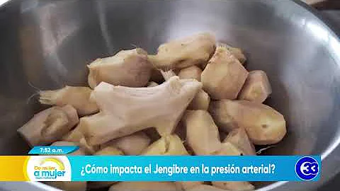 ¿Reduce el jengibre la tensión arterial?