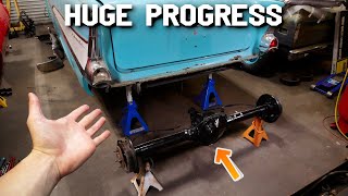 57 Chevy Rear Suspension Install! by ZHP Garage 5,991 views 1 year ago 14 minutes, 41 seconds