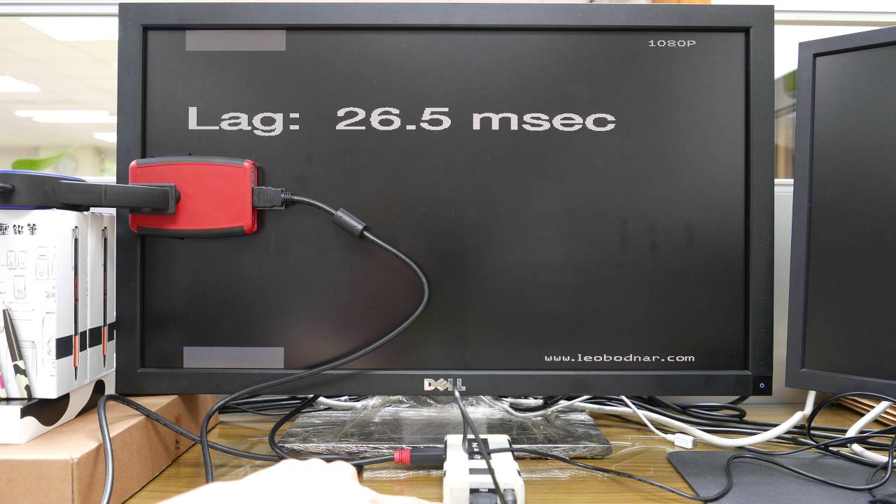 lagtest] 1x4 HDMI Splitter time YouTube