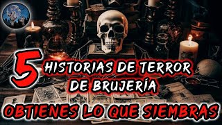 LOS TERRENOS MALDITOS, BRUJERIA POR AMOR, LA SUEGRA | 5 HISTORIAS DE TERROR DE BRUJERIA