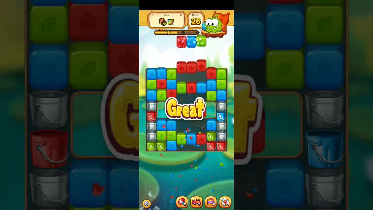 Cut the Rope: BLAST level 135