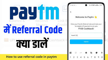 Paytm referral code 2025 | Paytm me refer code kaise dale
