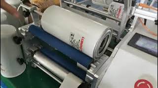 Round bottle cans tabletop type labeling machine