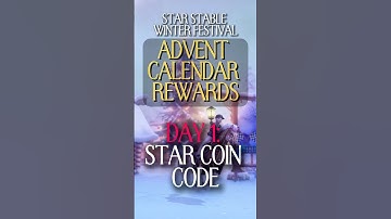 FREE Star Coins 🎁 Advent Calendar Day 1 ❄️ Star Stable Online Winter Festival 2025