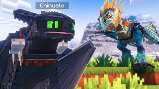 🔥COMO entrenar a tu DRAGÓN en MINECRAFT🔥 - Book of Dragons MOD screenshot 2