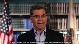 California attorney general xavier becerra — joined by state
legislative caucus leaders today called on californians to stand
united against hate and repor...