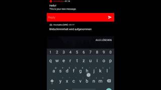 Android N-ify Direct Reply feature preview