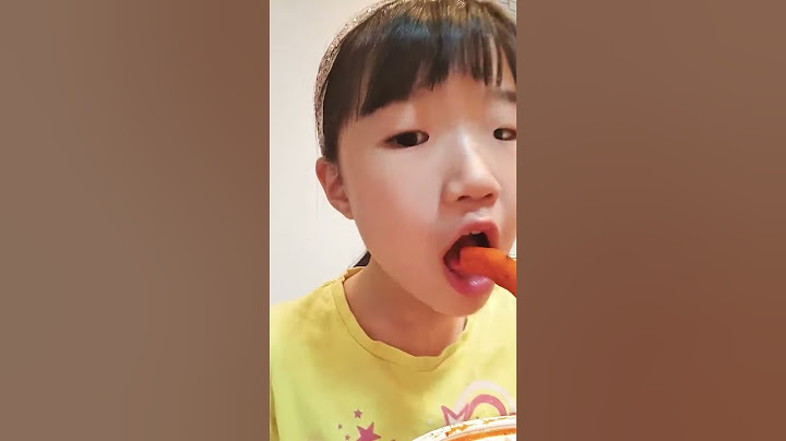 할머니 가래 떡볶이 먹방ㅋㅋ