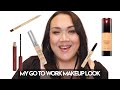 My Go To "Natural Glam" Work Makeup! Kevyn Aucoin, Hourglass & By Terry Try On's!