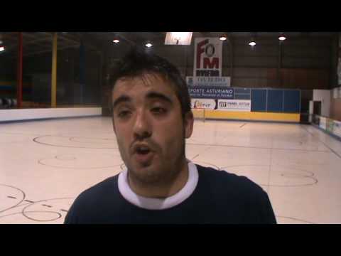 Declaracions Roger Torelló. Partit FM Oviedo HC - CP Voltregà. 24/10/2009