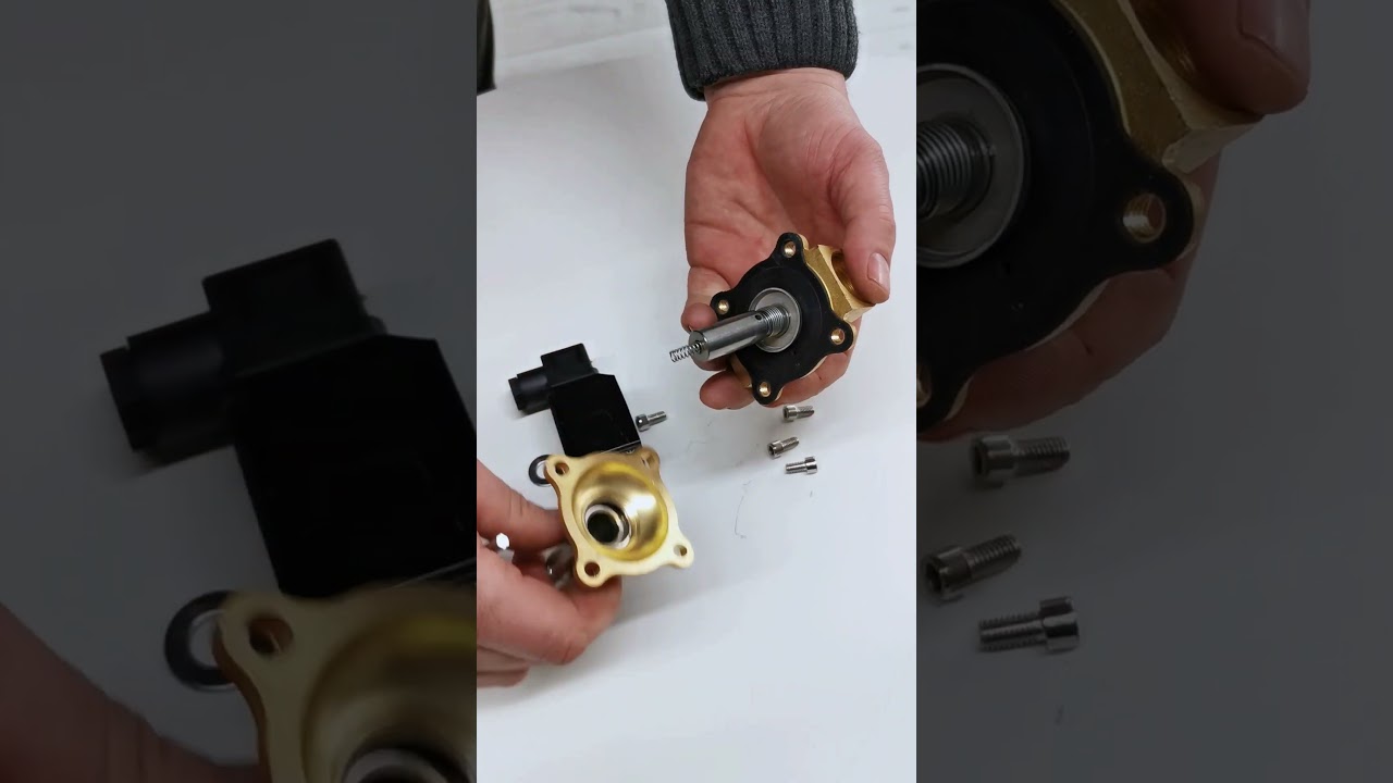 Componente electrovalva normal deschisa 