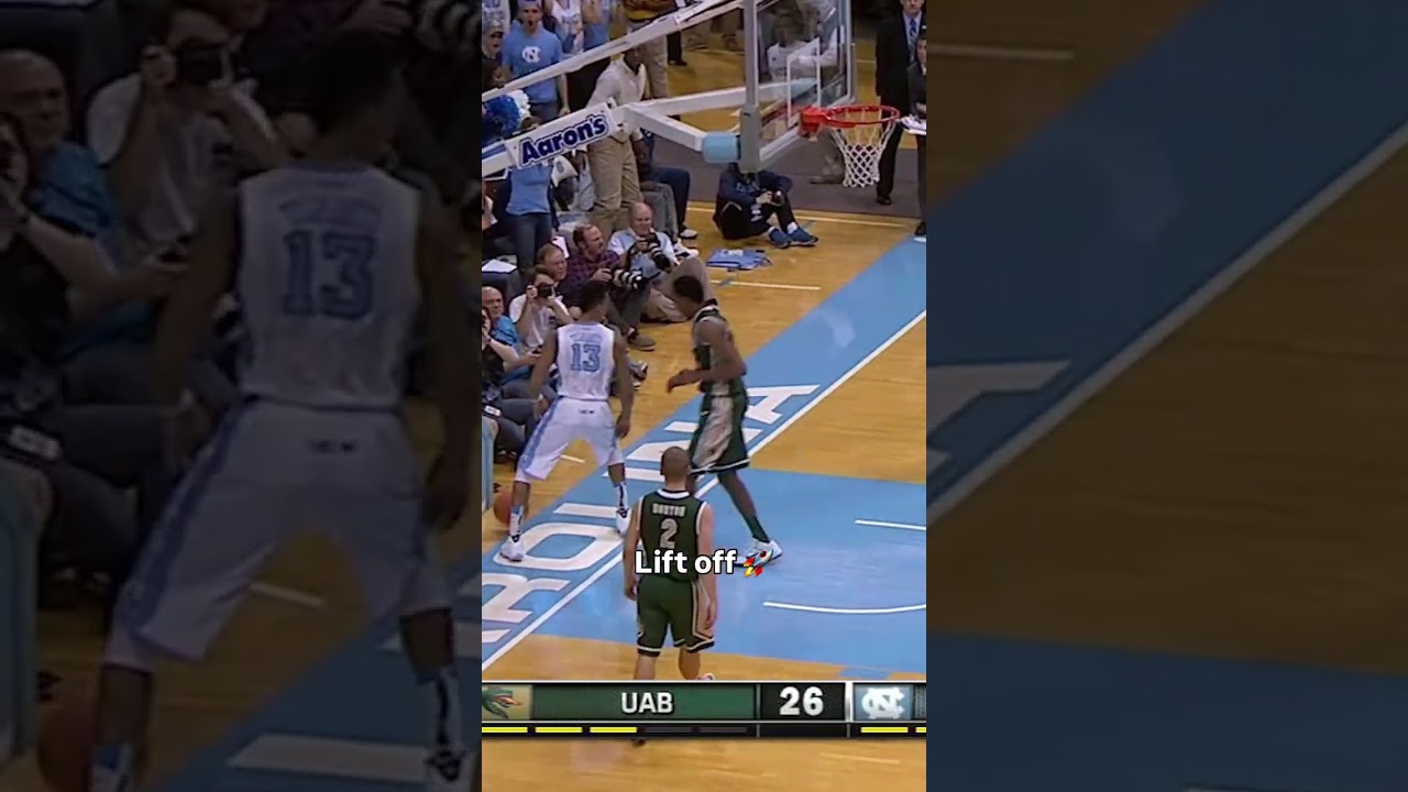 He got up there 😤 #unc #accbasketball #collegebasketball