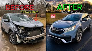 Copart Gamble: Rebuilding A Totaled 2020 Honda CR-V!!
