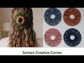 Crochet lace scrunchie in 5 minutes - easy tutorial ||