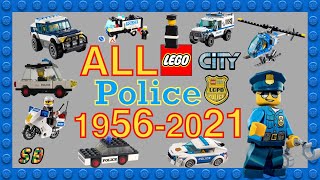 All Lego City POLICE sets 1956-2021