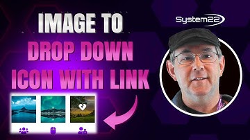 Divi Theme Image To Drop Down Icon With Link 👈👍