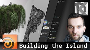 Building the main island with VEX in Houdini |Floating Island Series #1