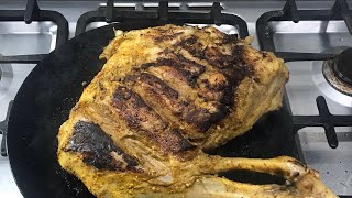 Mutton Leg Roast Without Oven | Raan Steam Roast | Goat Leg Steam Recipe