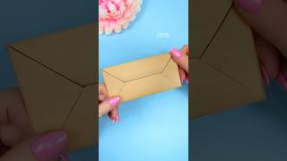 DIY Sobres de papel fáciles 💌 #diy #manualidades #regalos