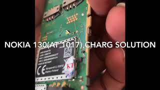 Nokia 130 (AT 1017) charger solutions 100% done