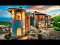 Luxurious expensive mansions in Oregon. Real estate tour.
