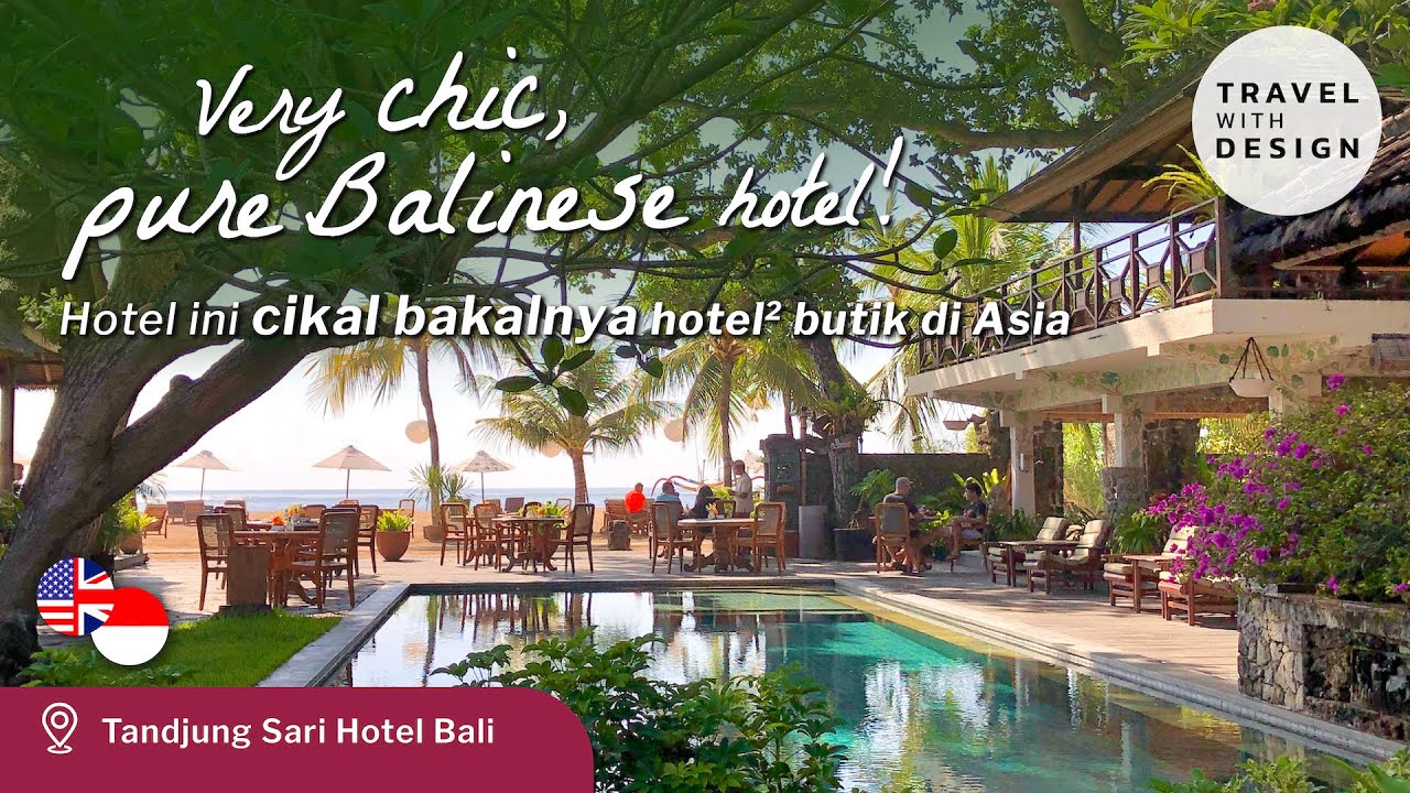 This is Asia's Original Boutique Hotel! | Tandjung Sari (Bilingual Full Tour & Review🇬🇧🇮🇩)