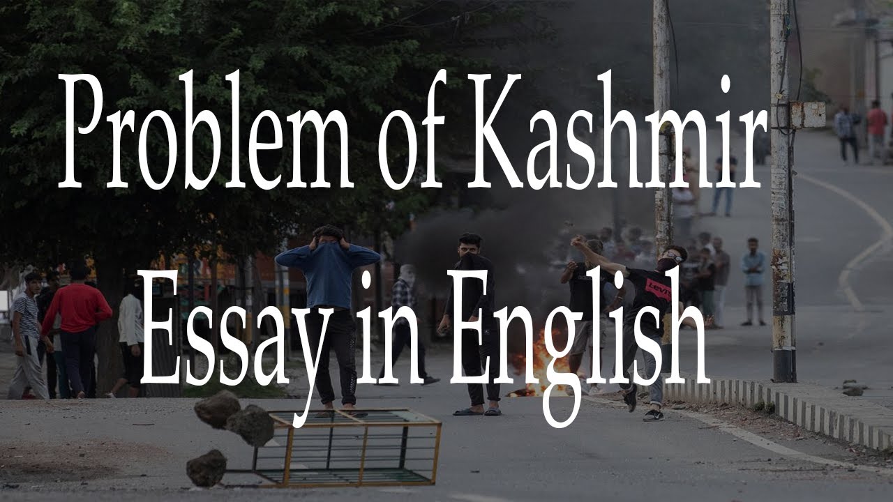 write an essay on kashmir problem