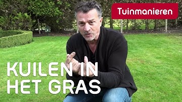 Hoe kom je van die kuil in je gras af? | Hoe onderhoud je het gazon #7 | Tuinmanieren