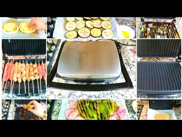 SILVERCREST Panini Grill SPM 2000 D2 Unboxing Testing - YouTube