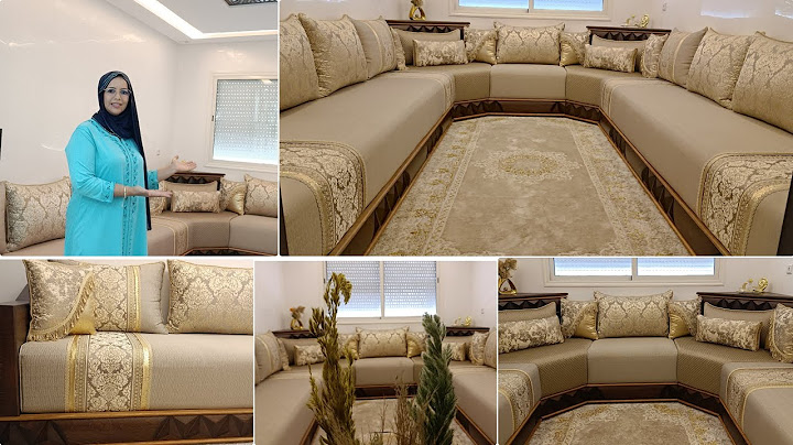 أخيرااا جولة في صالوني المغربي  بألوان راقيةو  بالتفصيل مع الأثمنة💥 salon marocain 🥰