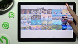 How to Select and Delete Multiple Photos At Once In Gallery on HUAWEI Mediapad T5