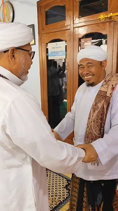 Pertemuan Guru Mulia Abuya KH. Nur Hasanuddin Dgn KH ali Karrar sinhaji Madura 13 nov 2024