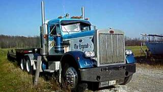 1972 Peterbilt 359M with Caterpillar 1693TA, Cold Start, Part  1