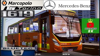 PBS RETURNS! |Marcopolo New Torino MB of 1619 Bluetec 6 - Linha 5022: Metro J - RMSPF 2.0 Map