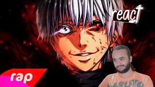 REACT  Rap do Kaneki (Tokyo Ghoul) - FAMINTO POR HUMANOS | NERD HITS