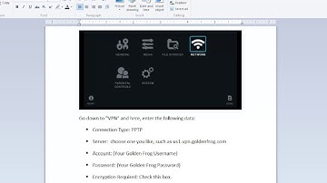 Set up VyprVPN PPTP on Boxee Box