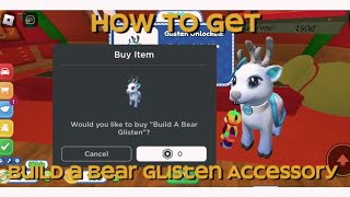 How to get Build A Bear Glisten Accessory in Build a Bear Tycoon | 10k stocks | Roblox