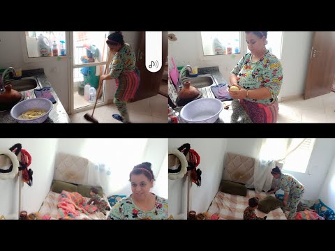 اليوم درت روتين ديال شقا عادي لي كندير كل نهار ومشيت نجري نطيب لغدا لاختي