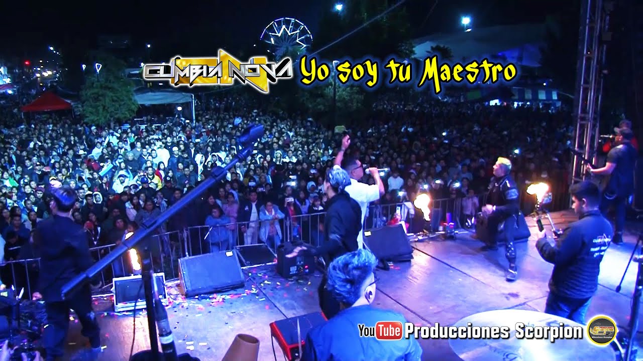 Grupo Cumbia Nova ♫ Yo soy tu Maestro 😎