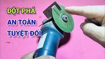 Đột phá chế máy cắt cầm tay cực kỳ an toàn, ai cũng làm được @nhanongtv1