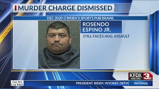 Murder charge dismissed on one defendant in stabbing