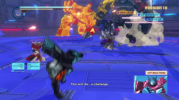 Transformers: Devastation - Legacy Mission 9: Constructicons Devastator & Menasor Gameplay PS4