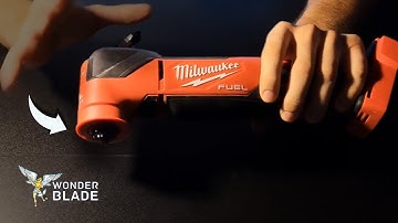 How to Change/Attach Blade on Milwaukee FUEL M18 Oscillating Multi Tool