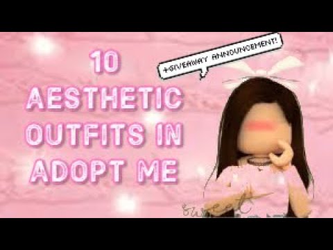 10 AESTHETIC outfits in Adopt Me! Roblox - YouTube